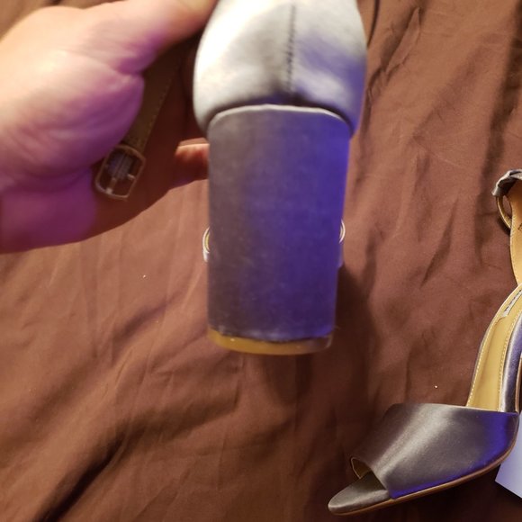 Steve Madden silky block heel dress shoe high heel - Picture 5 of 8